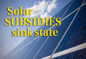 Solar Subsidies Sink State