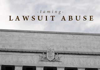 Lawsuit Abuse Reform Pennsylvania