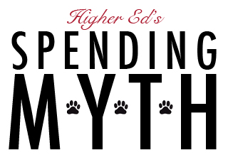 Higher Ed Spending Myth